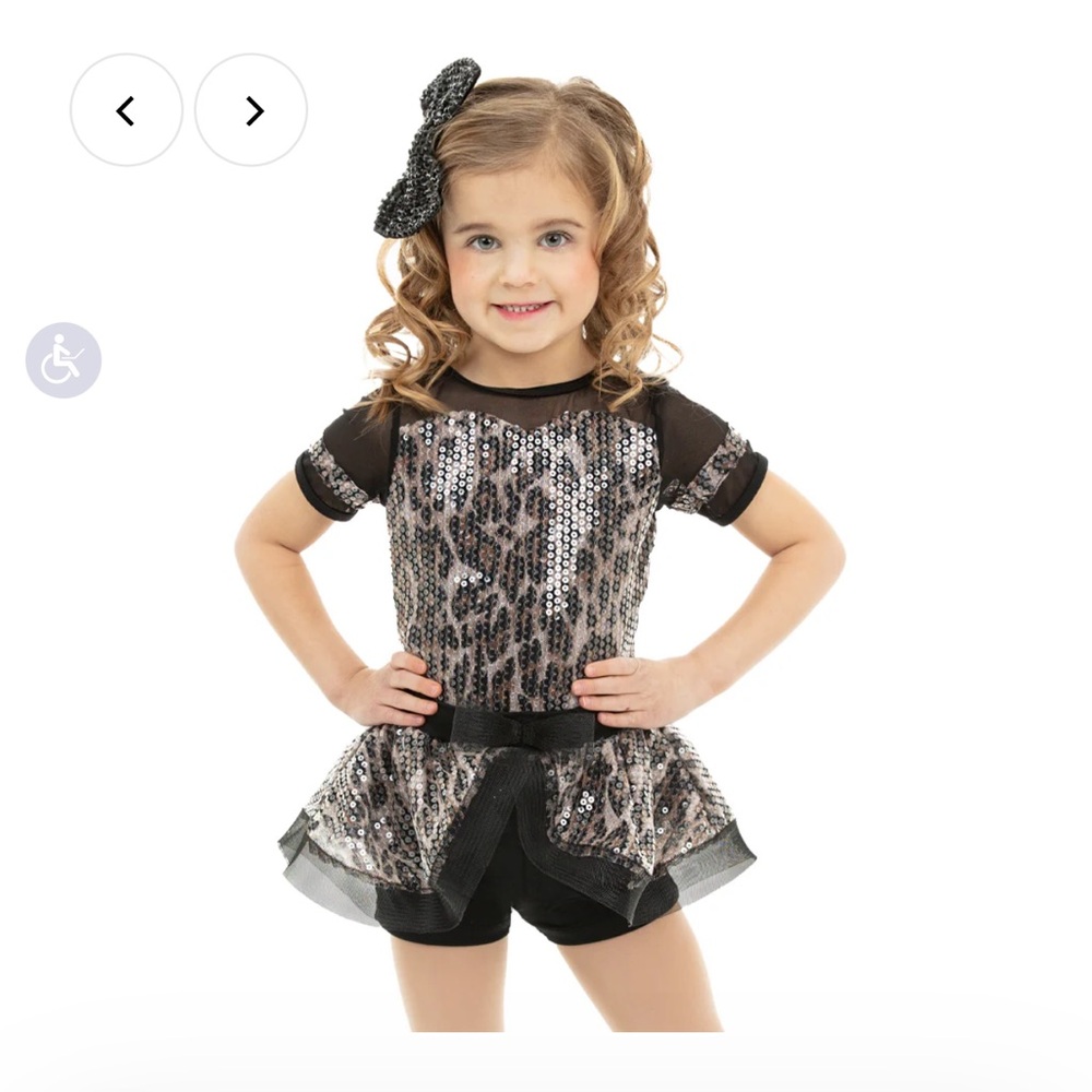 JUST FOR KIX Alexandra collection - true friend leopard print